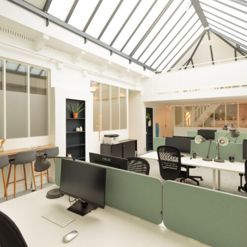open space amenagement bureau vert